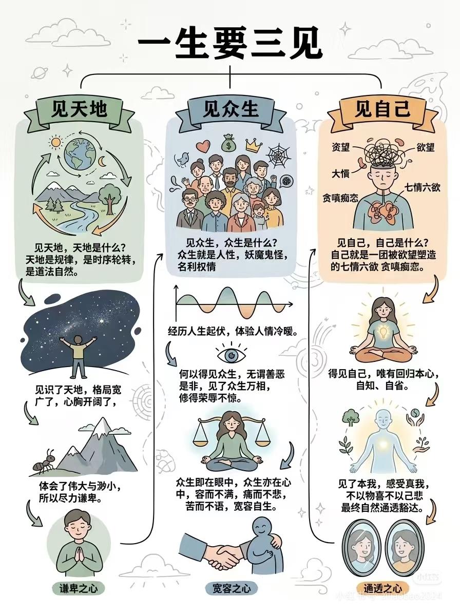 炒股一辈子，终究要悟透「人生三见」📈
 
炒股最高境界，从来不是技术，而是修行