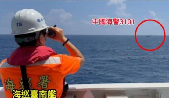 东沙海域发生激烈对峙，而且动手的还是“自己人”！6月27日早上，大陆3000吨海