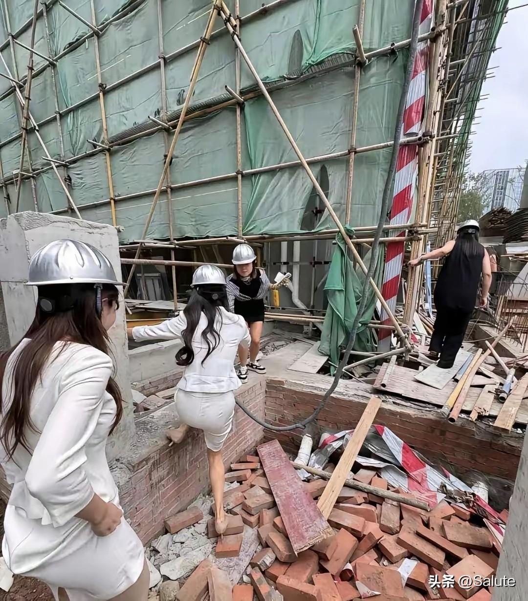 穿高跟鞋逛工地，感受不一样的建筑魅力！