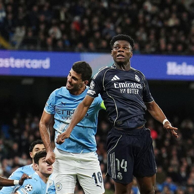 曼城1比2皇马【欧冠】1/8次回合 曼城1：2皇马，皇马晋级25/26赛季欧冠1