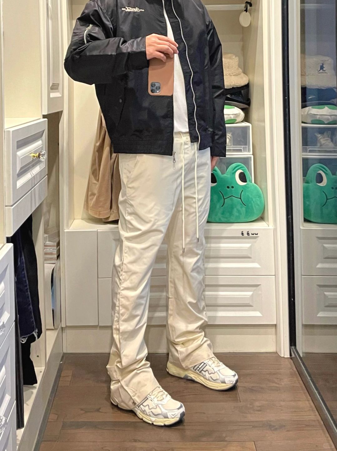 显高显瘦｜排扣裤穿搭