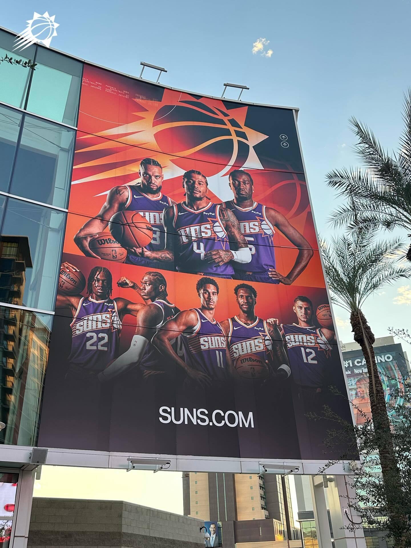 新赛季开打在即～先把主场布置好，氛围拉满🤩菲尼克斯太阳[超话] ｜国王vs太阳