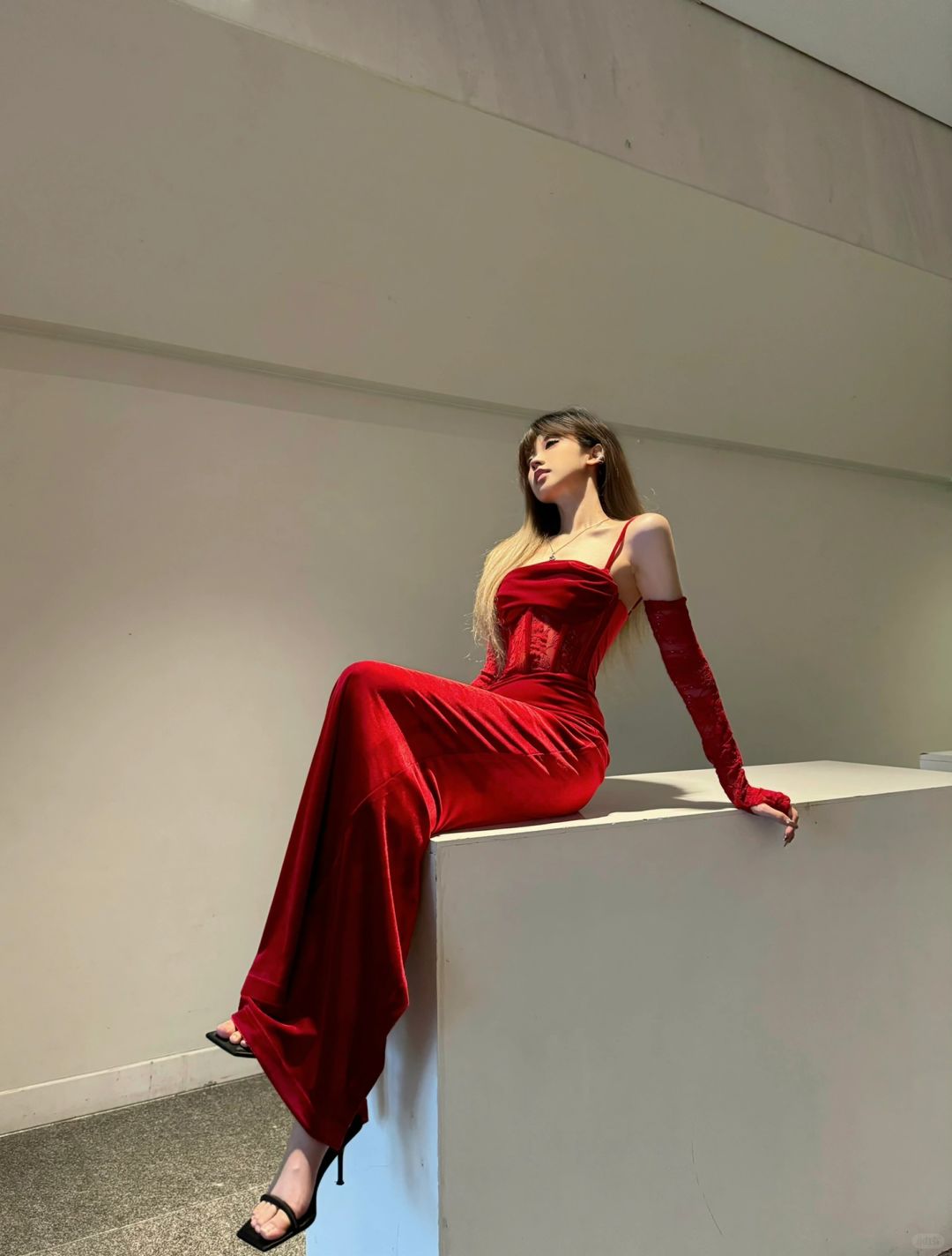 It's Christmas red