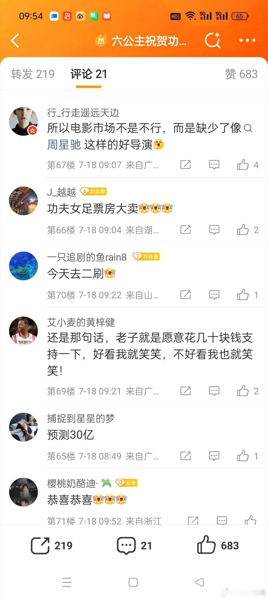 六公主祝贺功夫女足破10亿在各种所谓大v在没有好好看就站队骂功夫女足的时候六公主