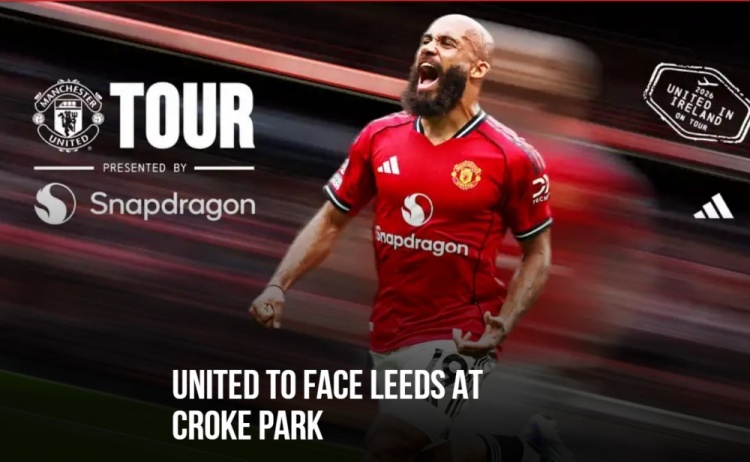 #曼联官宣夏季热身赛对手# 曼联官方消息，球队今夏将在爱尔兰都柏林与利兹联进行季