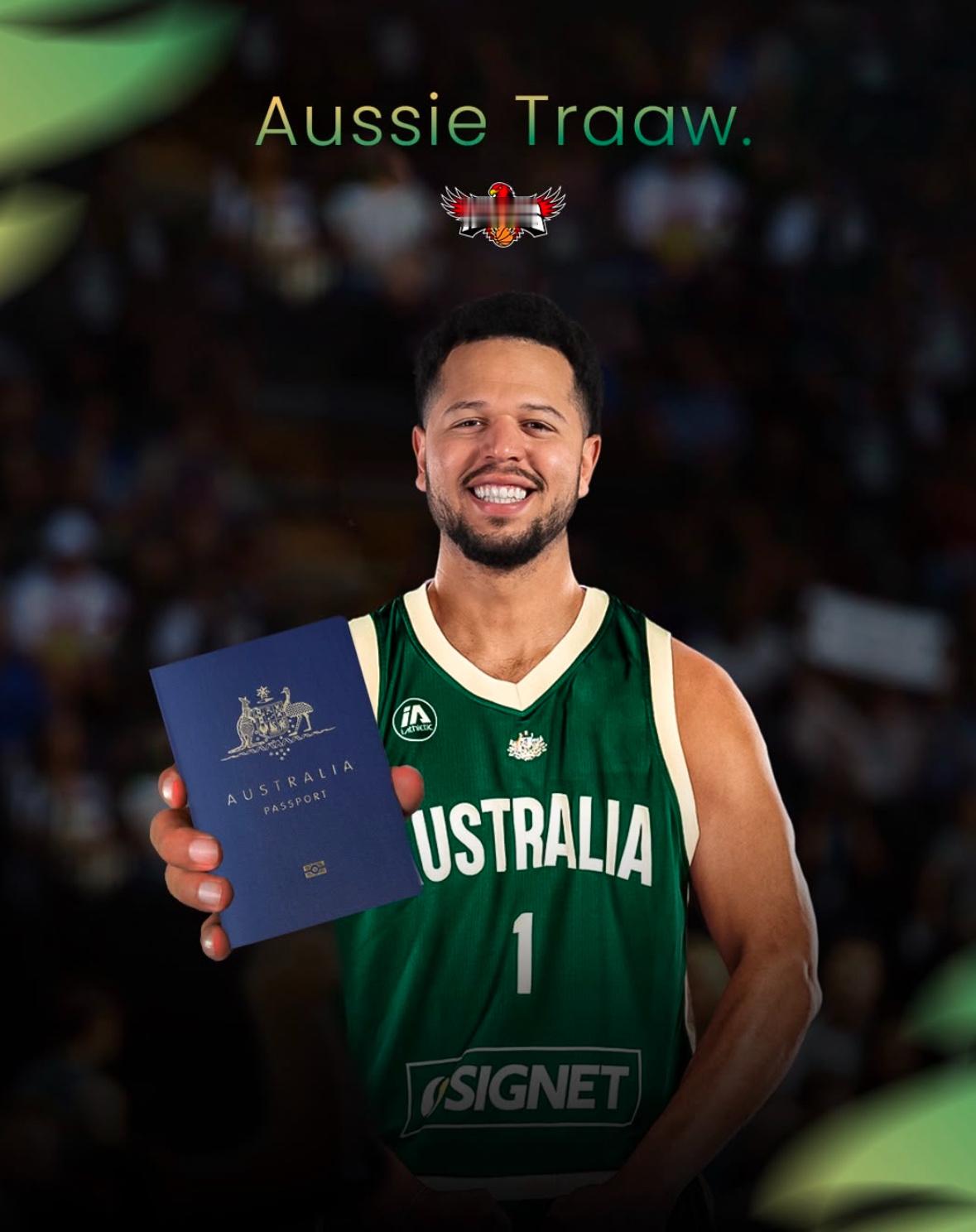 NBL官宣泰勒哈维加入澳大利亚国籍爱来自辽宁