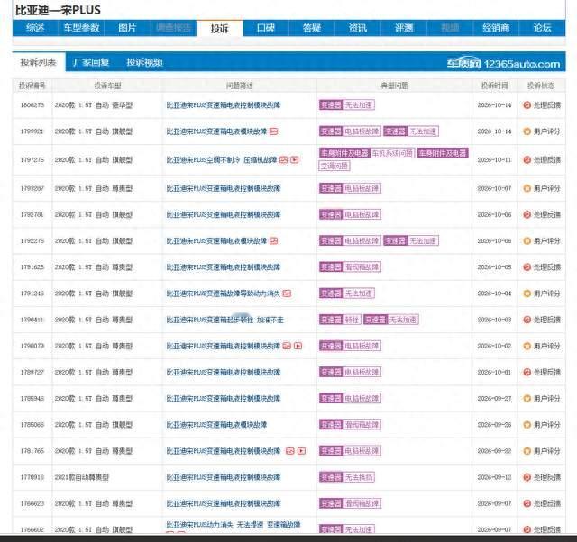 比亚迪宋PLUS变速箱电控故障是什么原因