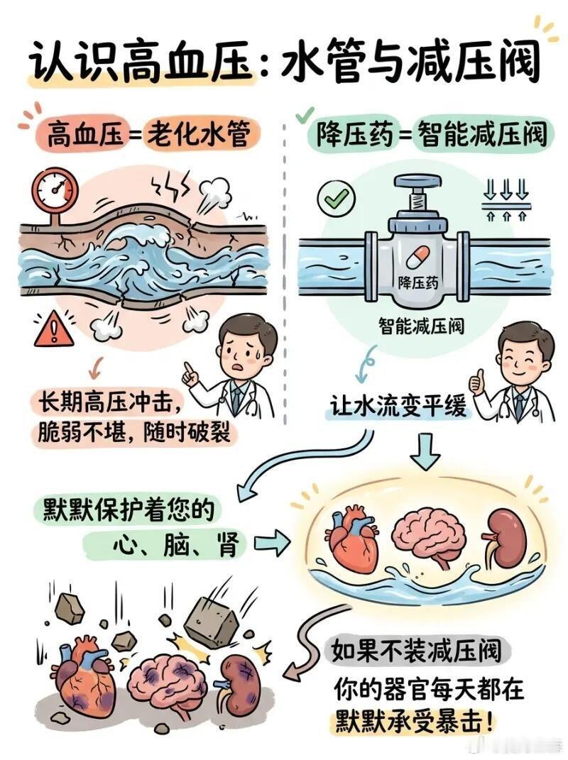 擅自停药后果： • 反跳性高血压 • 血压剧烈波动 • 脑梗/心梗风险↑↑↑规律