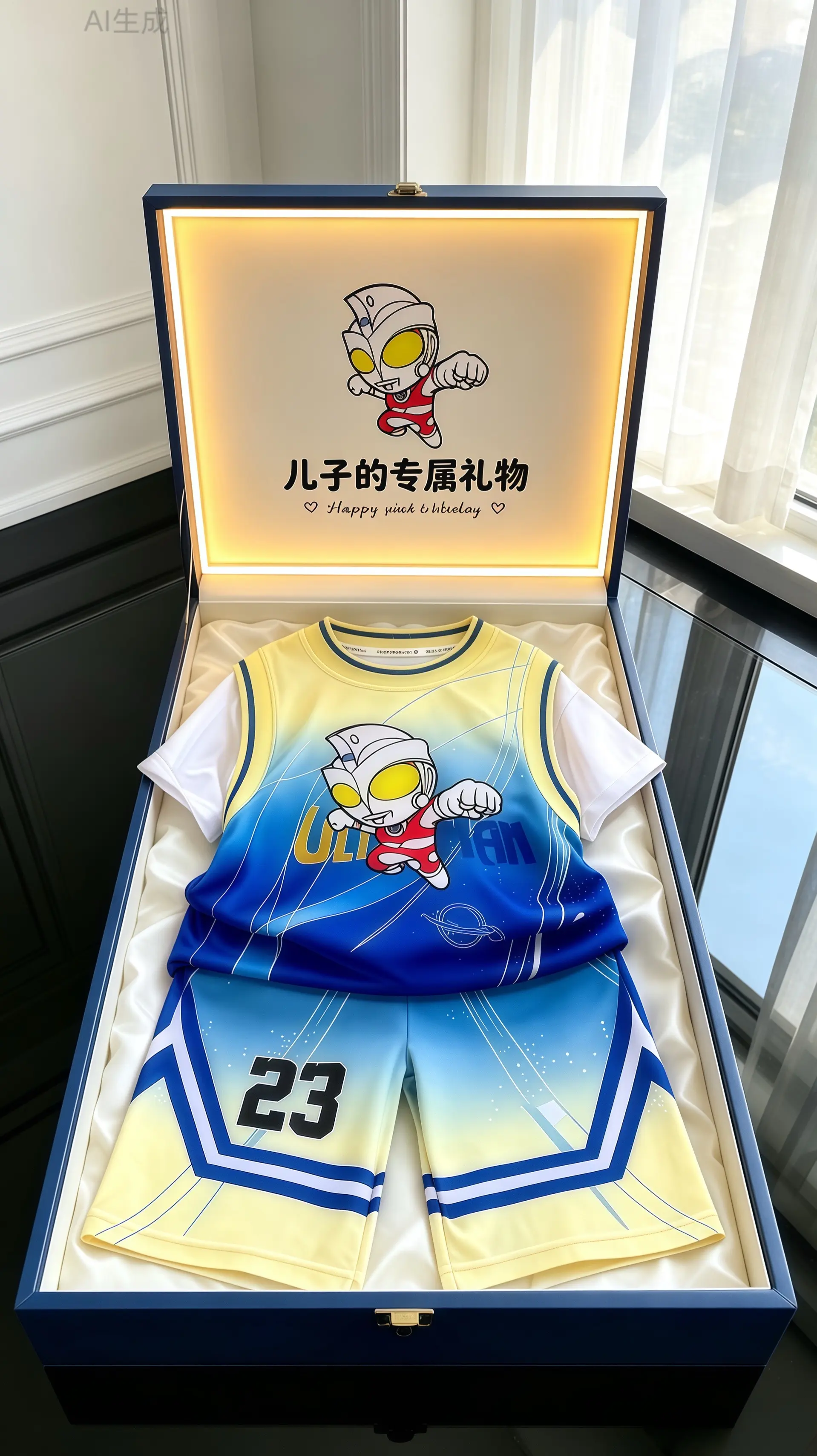 男宝穿搭 奥特曼男童套装 哪个奥特曼是你的光 我就是这条gai最亮的仔...