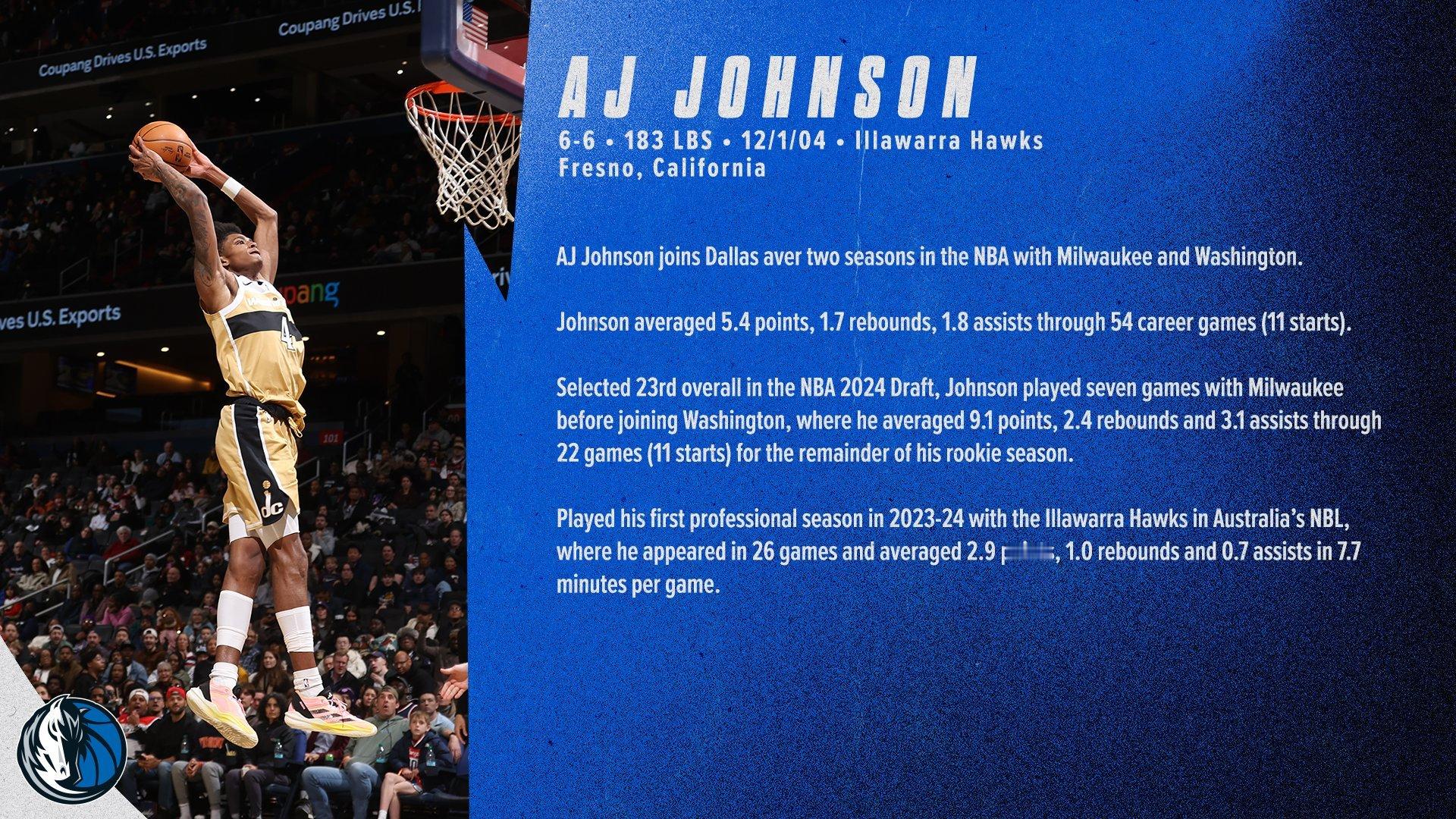 交易截止日两笔交易已官宣。欢迎米德尔顿、琼斯、巴格利和约翰逊四位球员加盟。NBA