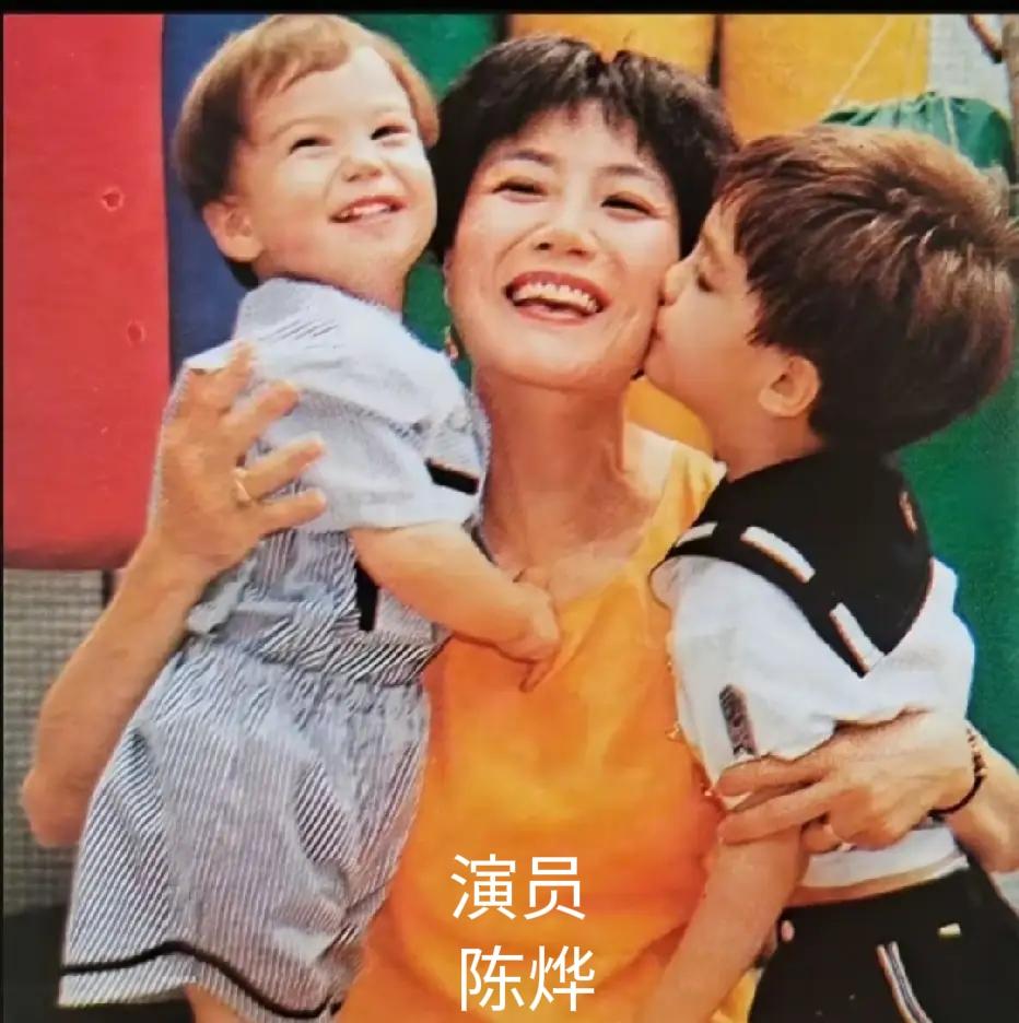 早些年前，她搂着两个可爱的双胞胎儿子，是那么的享受与自豪。双胞胎宝贝娃