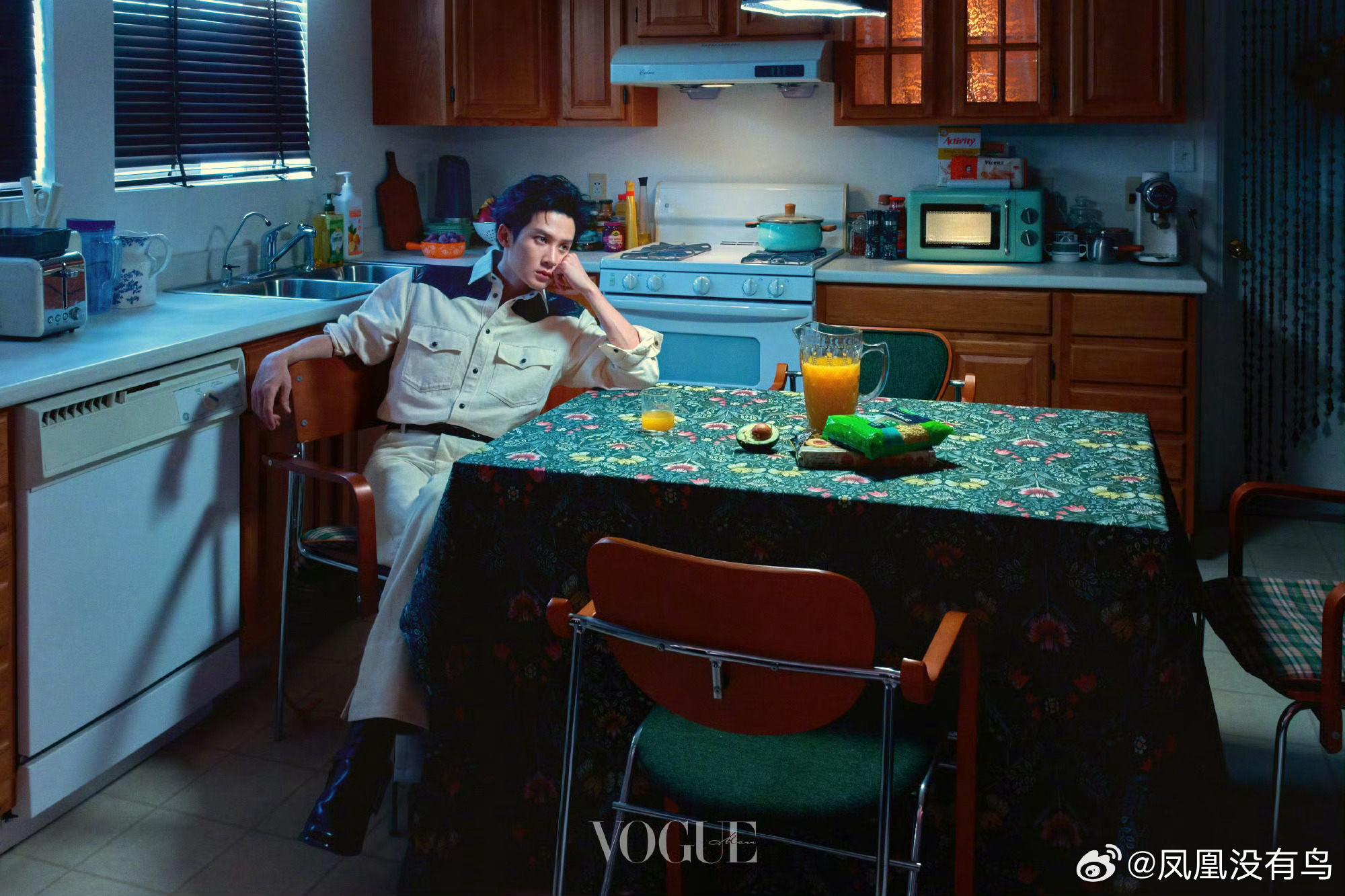 檀健次vogue man封面他硬照表现力好强啊 ​​​