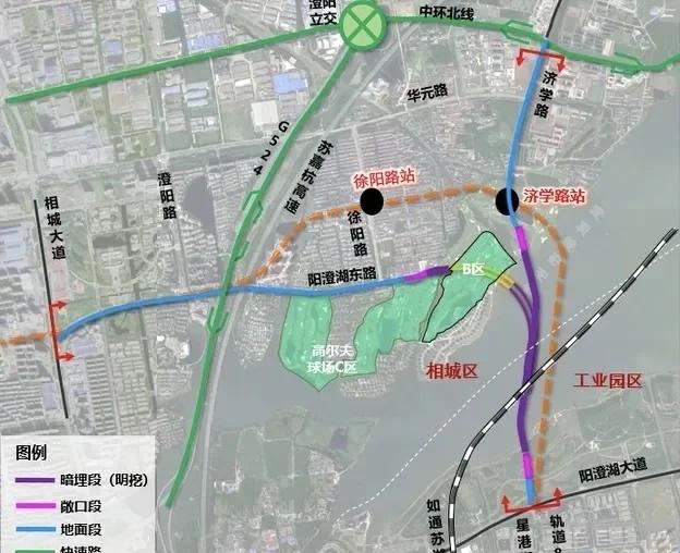 星济隧道
好期待星济隧道，27年就能通啦～通车后从相城济学路连接星港街北延高架到