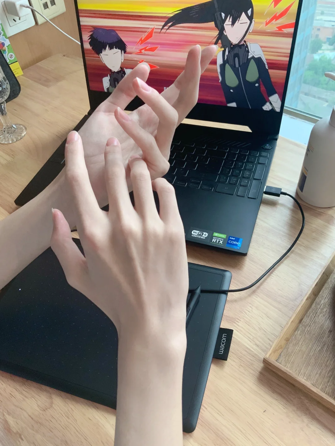 早上好!看看手吧
