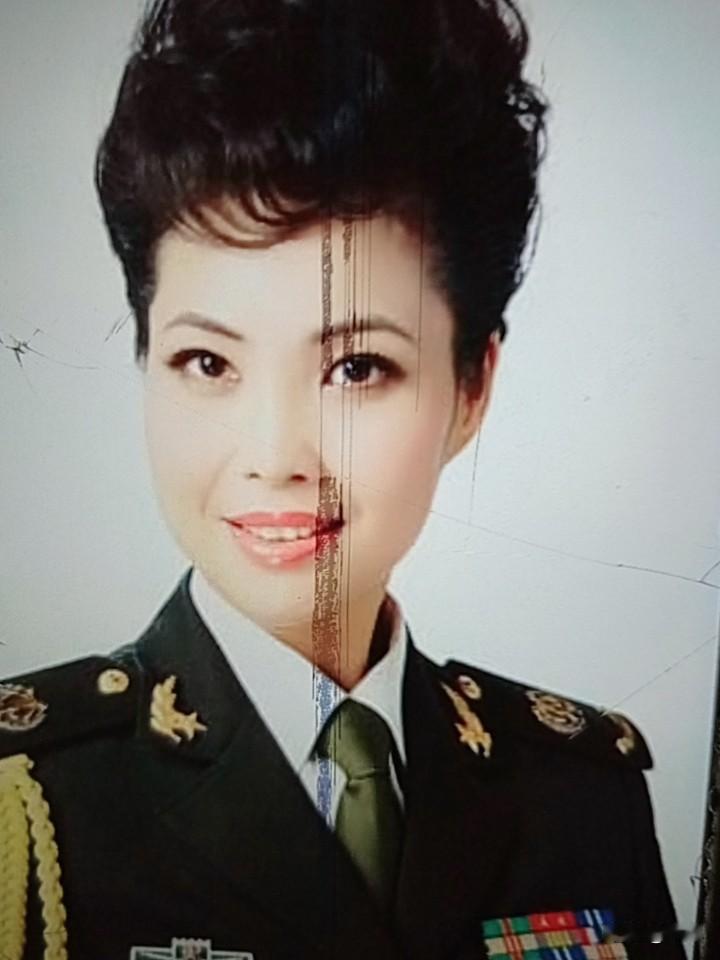 梦鸽是位有军衔的女歌唱家，她本名刘清娣，1966 年生于湖北荆州。13 岁就考进