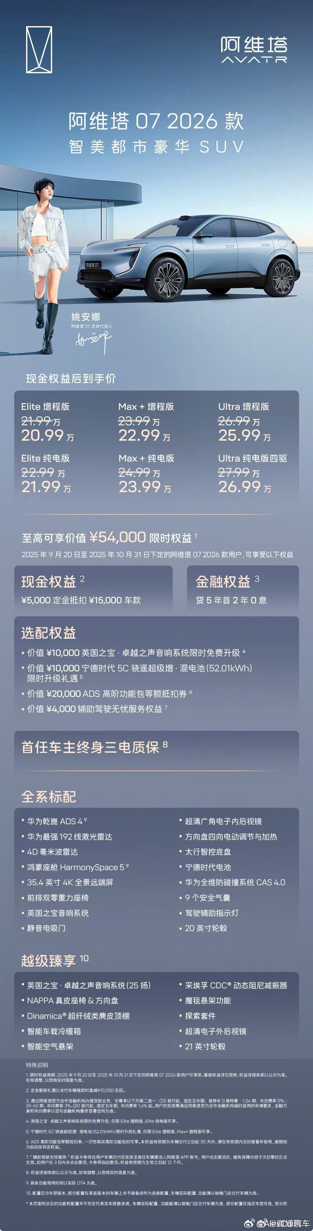 23万的车能豪华成什么样这是一款有着自己独特设计语言，又有长安、华为、宁德时代三