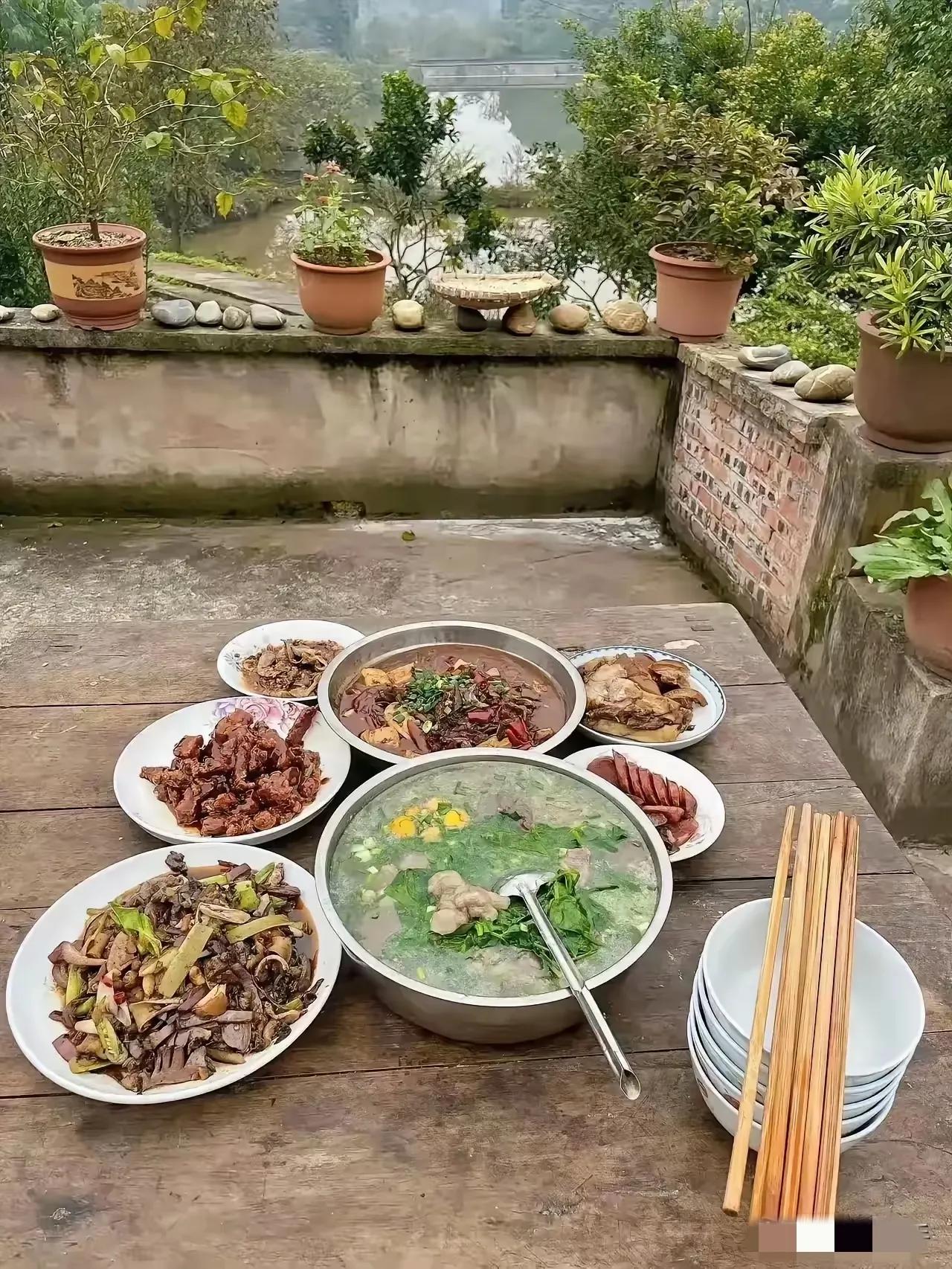 就我农村老家的这几道菜，在韩国算是哪个档次？