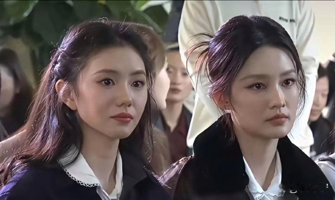 李沁刘浩存惊艳同框，两位颜值气质俱佳，明艳温婉各有风情，绝美画面氛围感拉满 