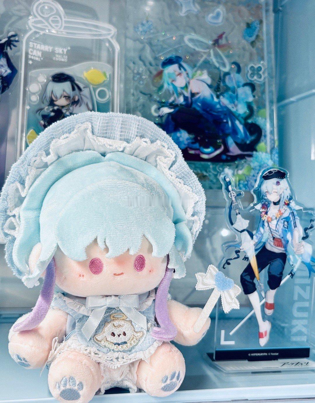 🪼🪼今天是魔法水母！🪄（娃衣是10cm天使小羊，但是那个配套扭扭棒真的很劣