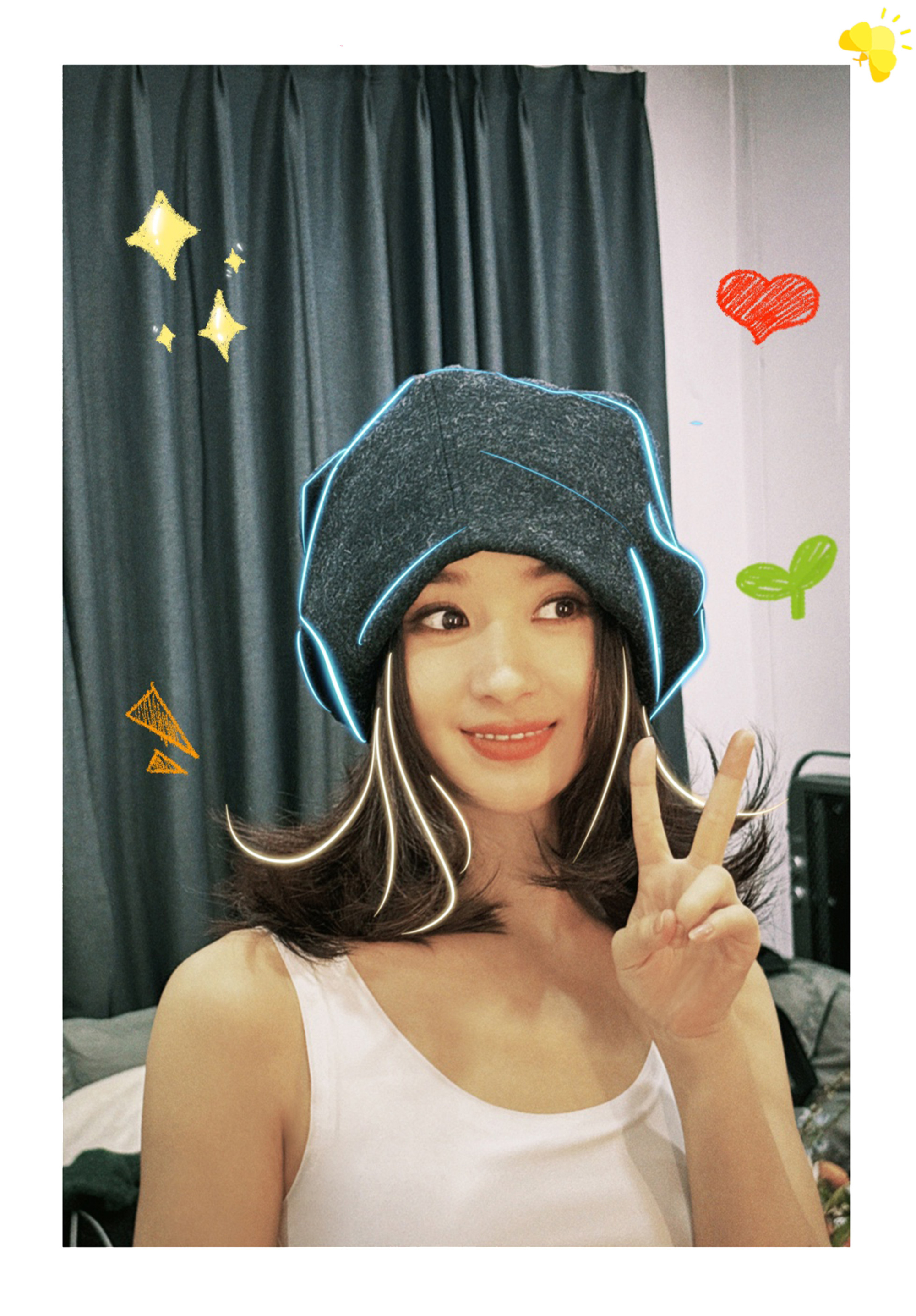 #赵丽颖圣诞节营业照#、#赵丽颖白背心# 赵丽颖圣诞节营业照，赵丽颖白背心，我蛮
