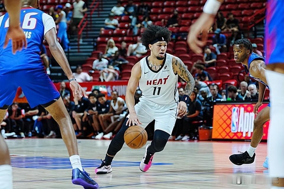 迈阿密热火在夏季联赛中的其中一个亮点就是今年NBA选秀大会中的落选秀，也是热火在