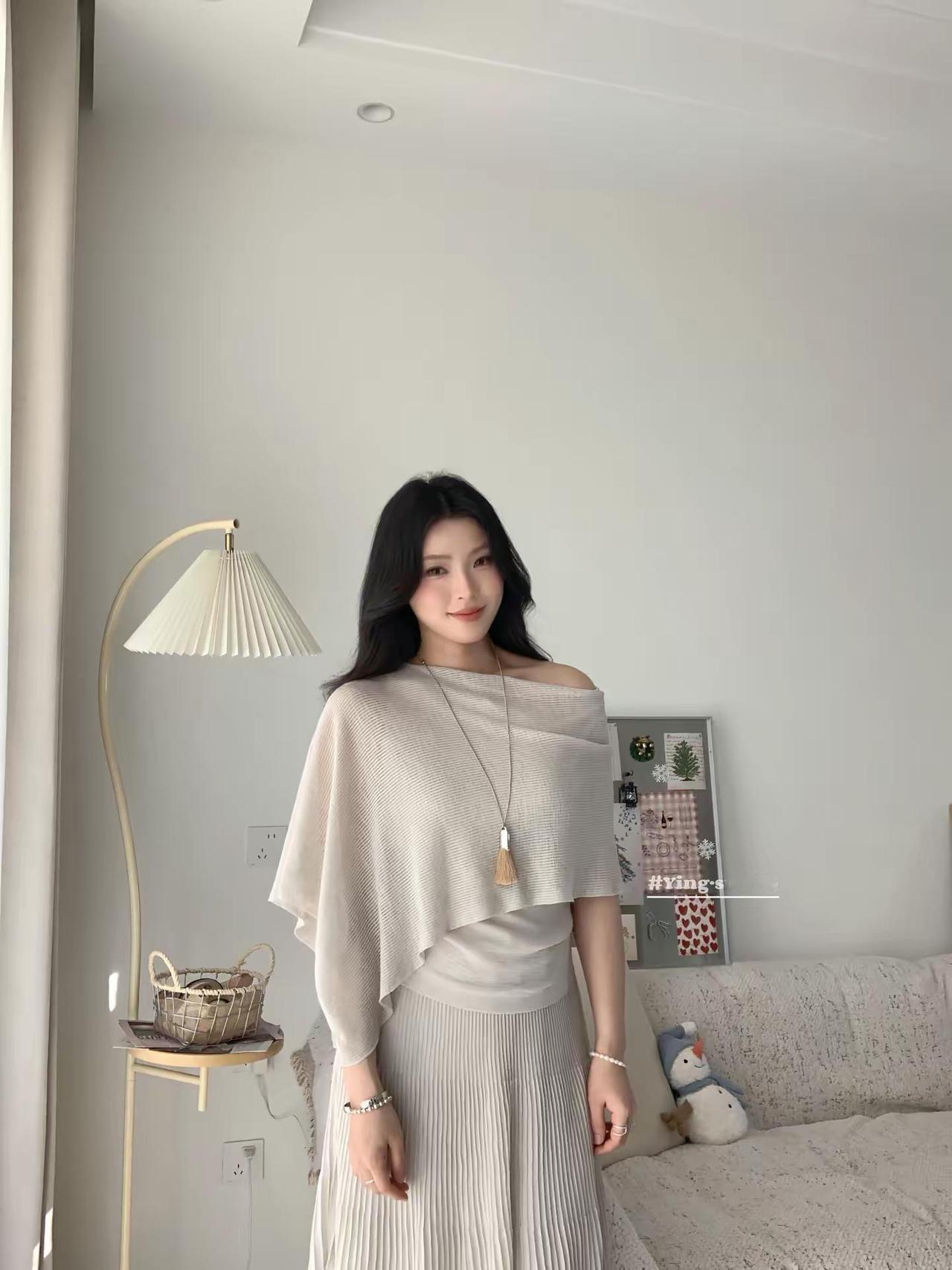 超级温柔显瘦的一套～温柔风穿搭