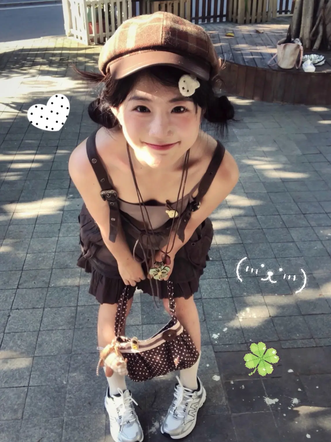 你的出現是三葉草的第四片葉子・ω・🍀。  🎀