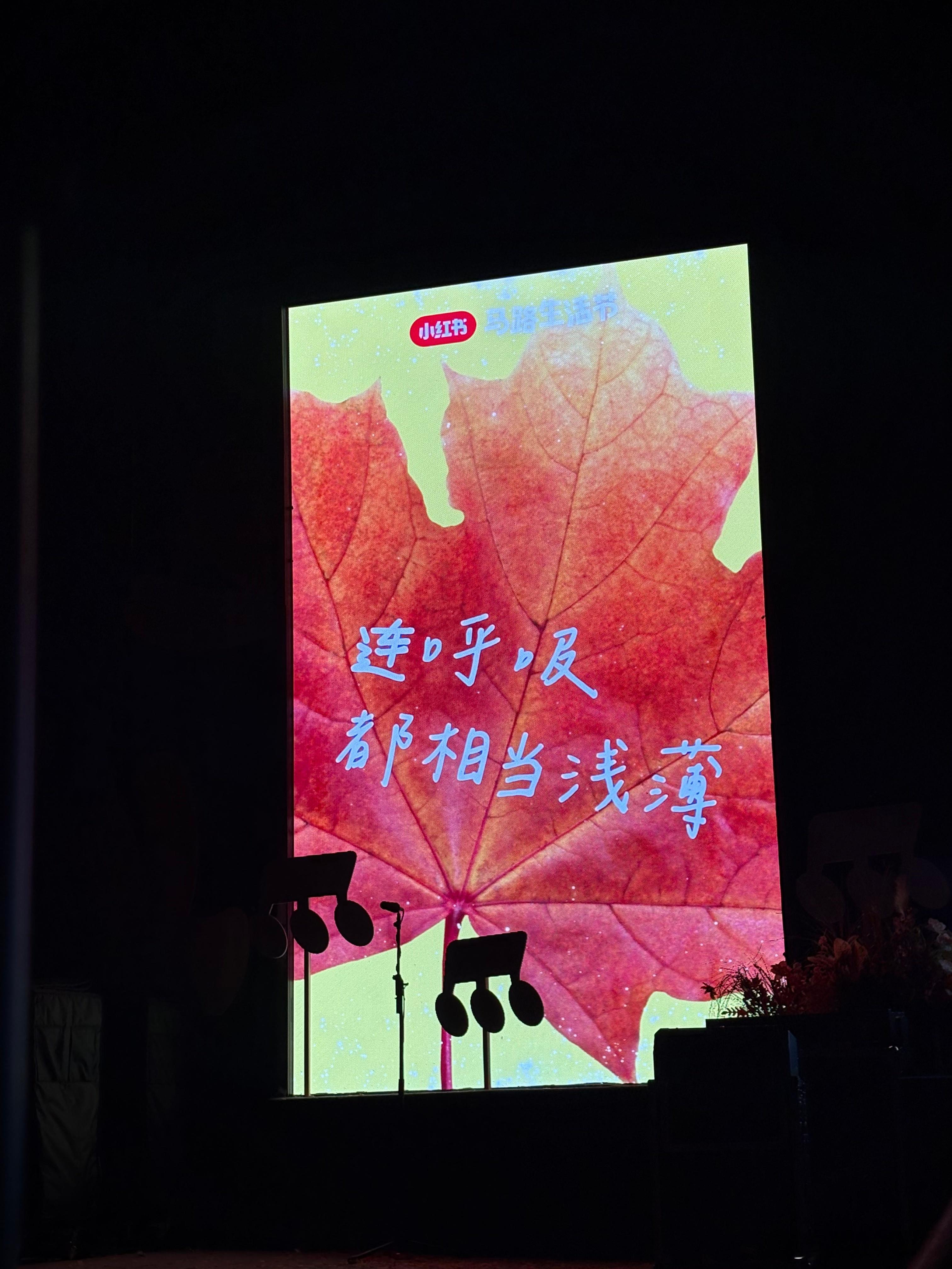 小品界又多了一位女歌手 马路生活节现场，waa不愧是小品灵魂附体，和保安上演即兴