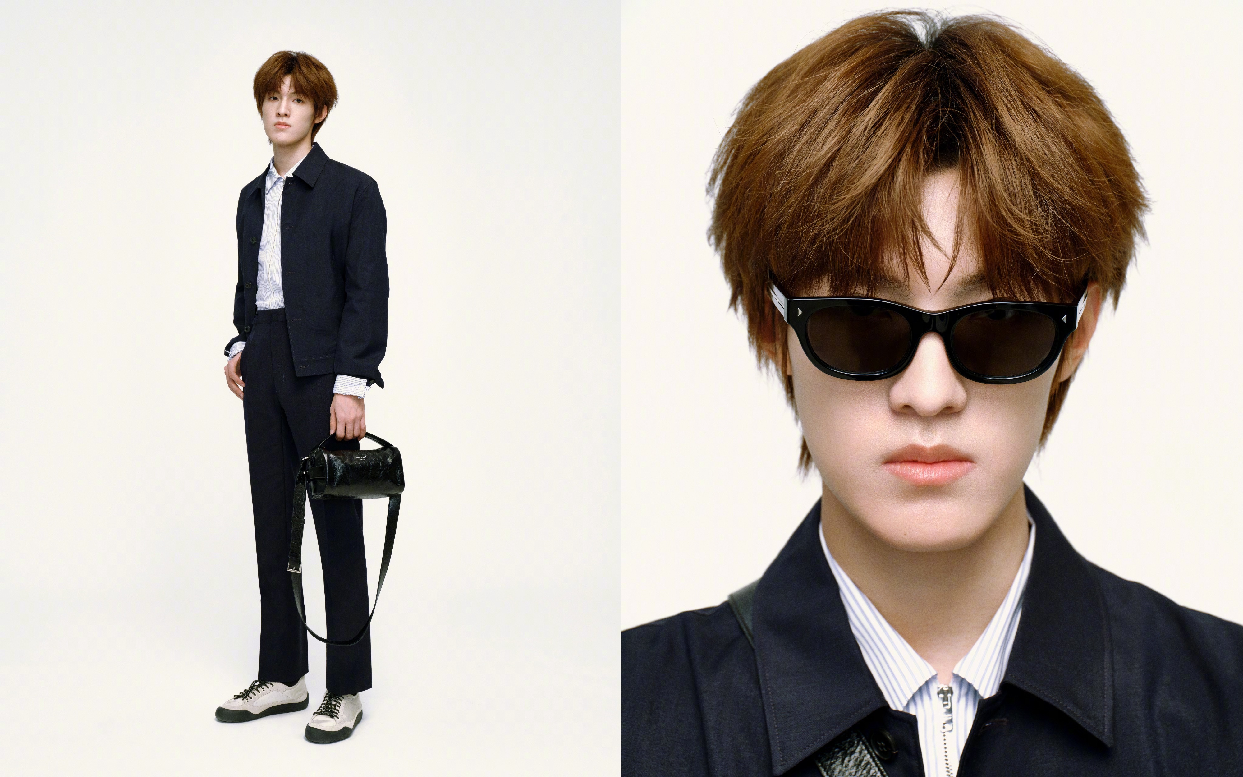 TOP 登陆少年 米兰时装周时装周 朱志鑫、张泽禹、张极、左航、苏新皓PRADA