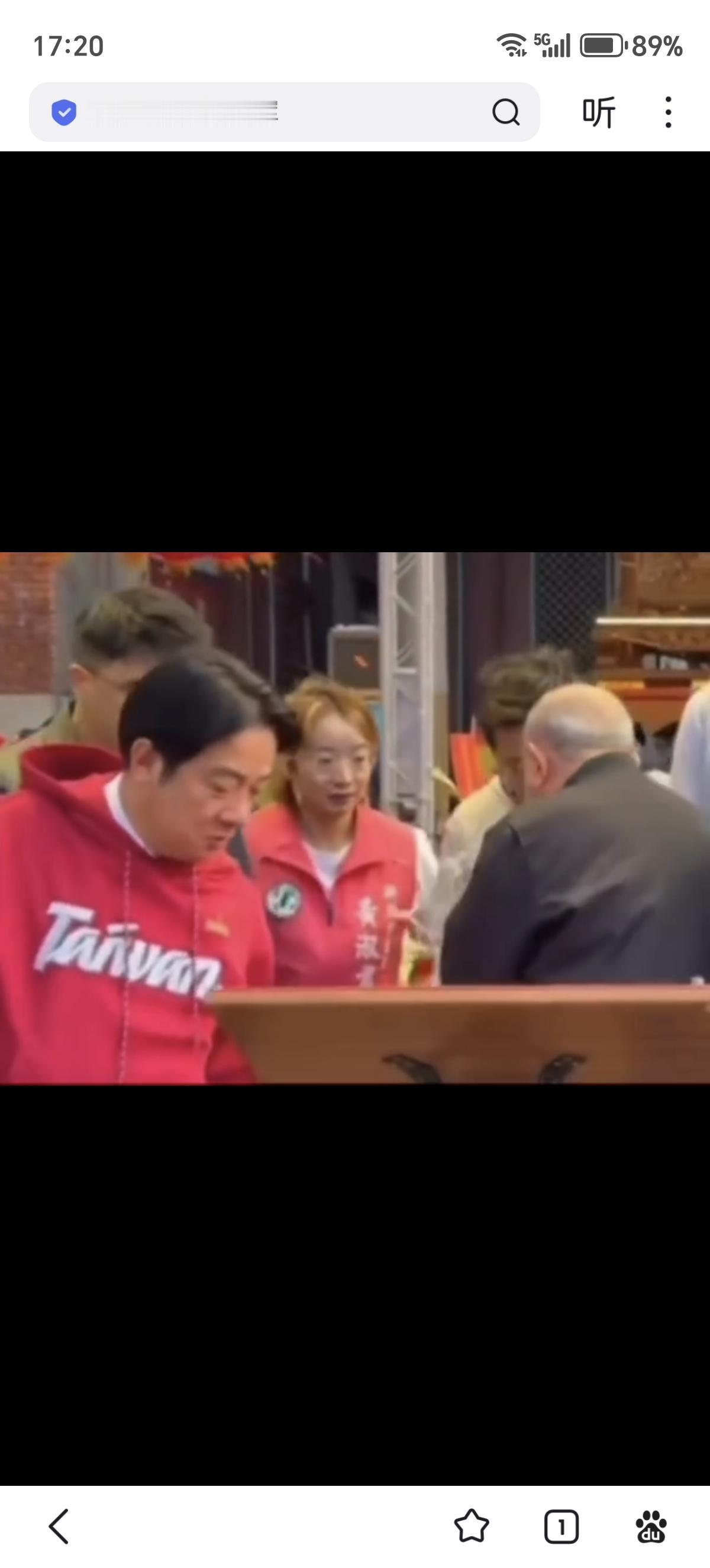 今天（18日）大年初二，赖清德上午前往祀典武庙参拜，祀典武庙主委林培火突然身体不