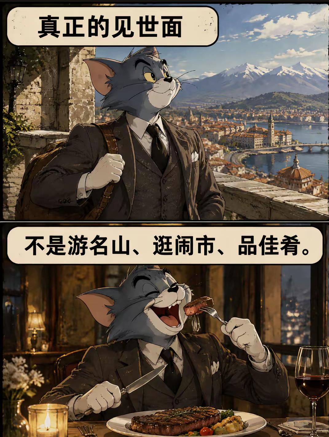 很多人的旅游不是见世面，很多的景点也没有让人眼前一亮，看了没太大波澜，大多是千篇