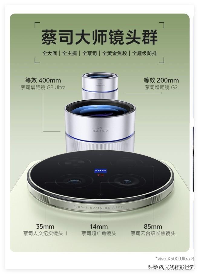 1TB版本的VIVO X300Ulta手机，售价只要8999元，摄影摄像能力究竟