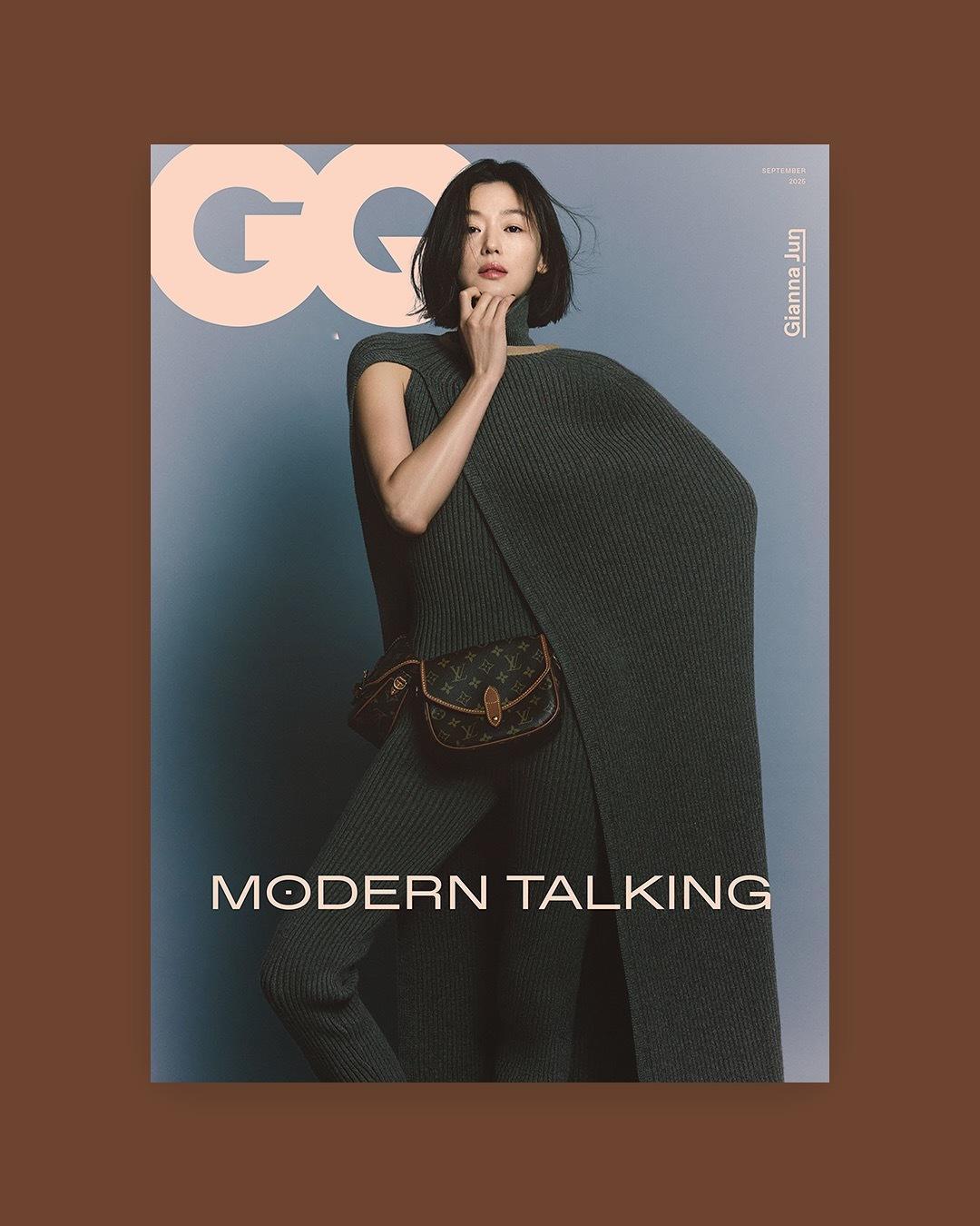 巨星全智贤空降韩国版 GQ 九月刊四封面 ！💥依旧来自 Louis Vuitt