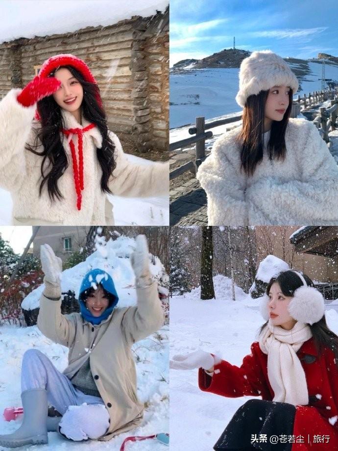 为展现雪天拍照的灵动与氛围感，文案将聚焦雪地光影、姿态韵律与情绪表达，用细腻笔触