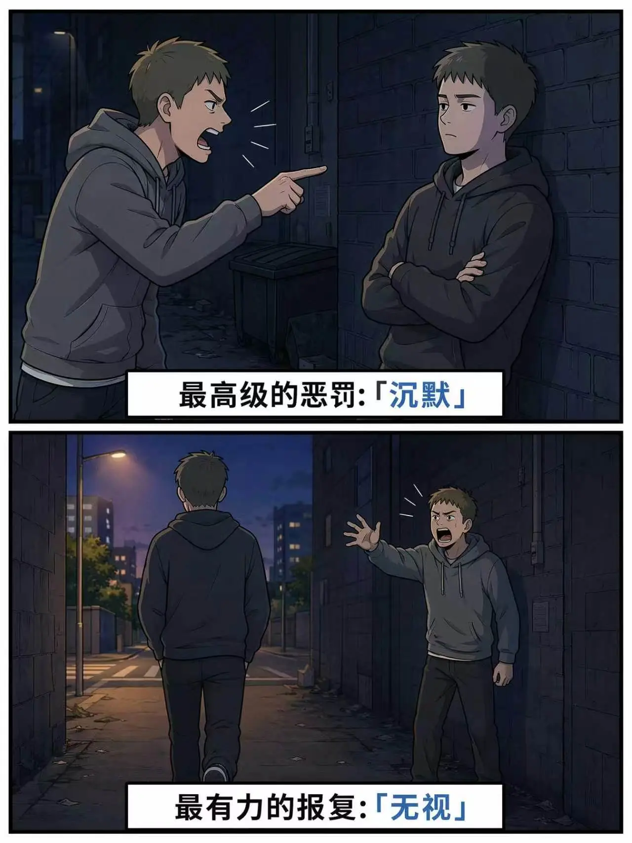 漫画治愈漫画人生感悟