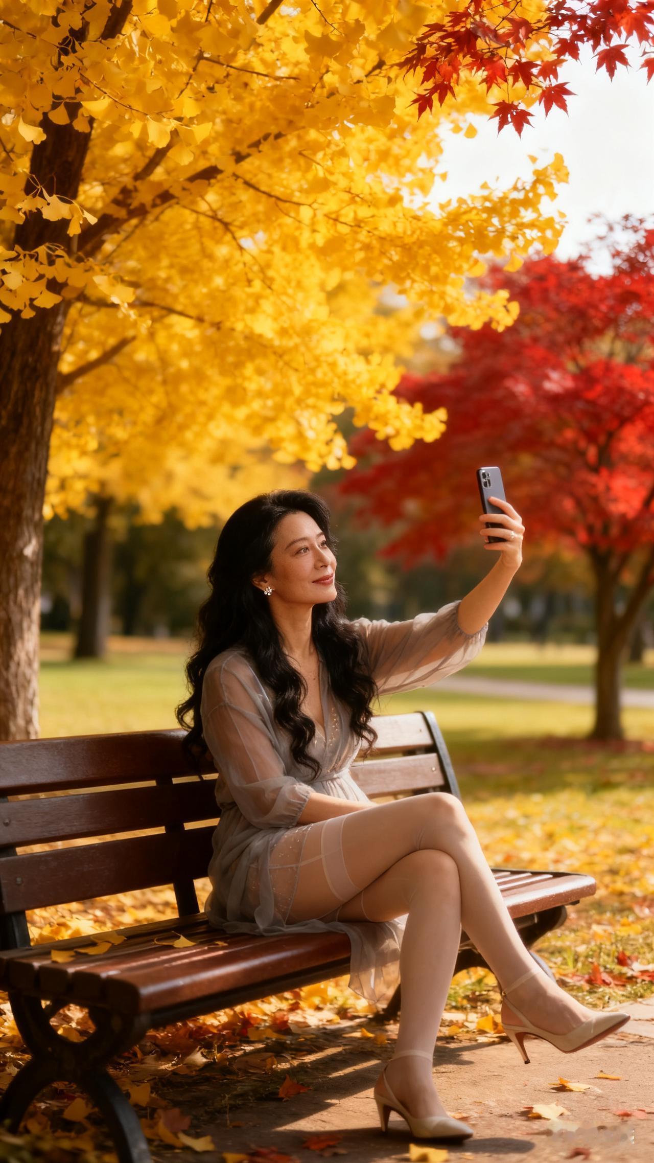 成熟端庄的漂亮女人就如同烤好的红薯，软糯香甜。