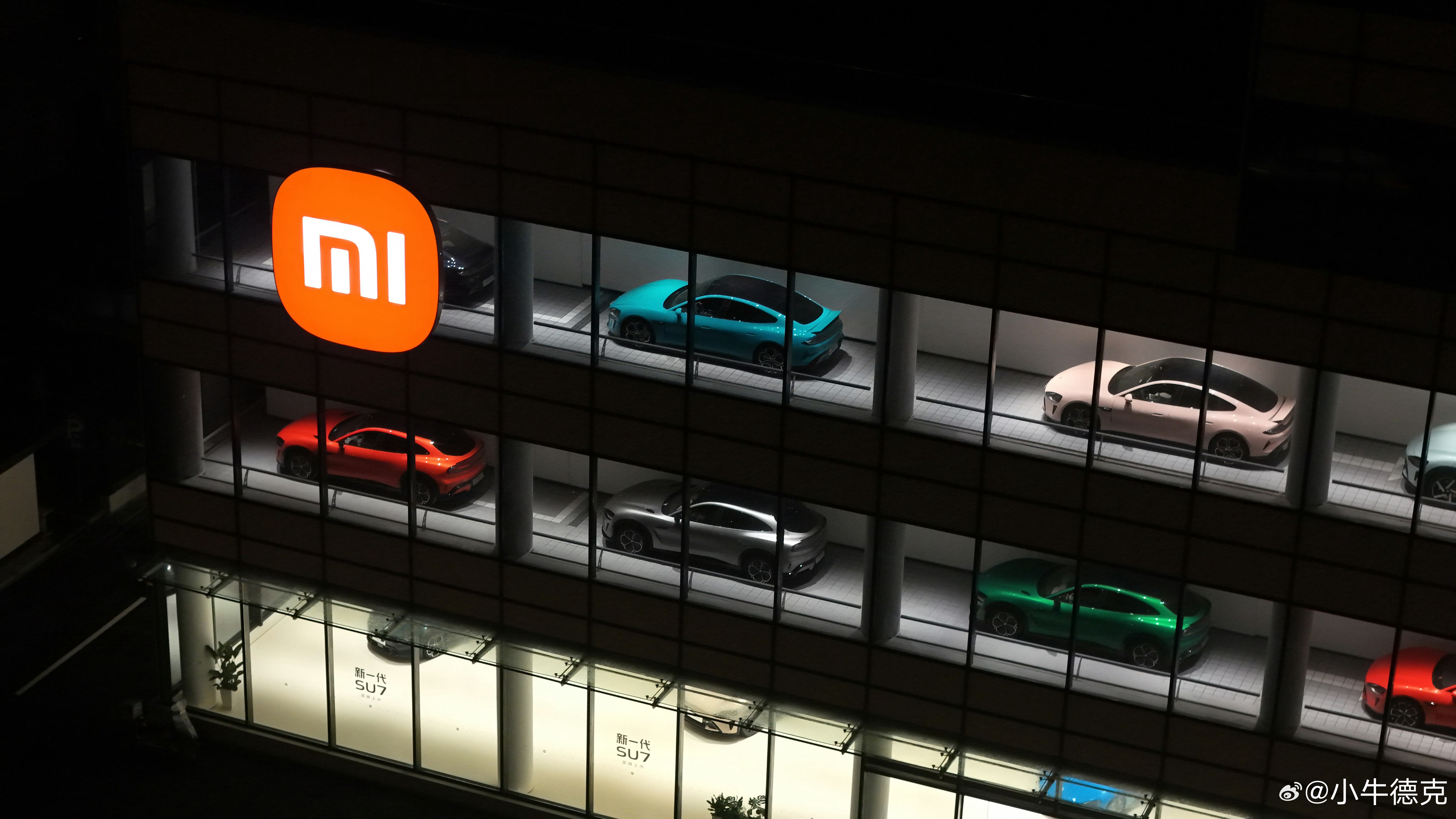 杭州石祥西路这家小米汽车销服中心的照片，绝了啊。梦马再加这家，难怪小米再浙江卖的