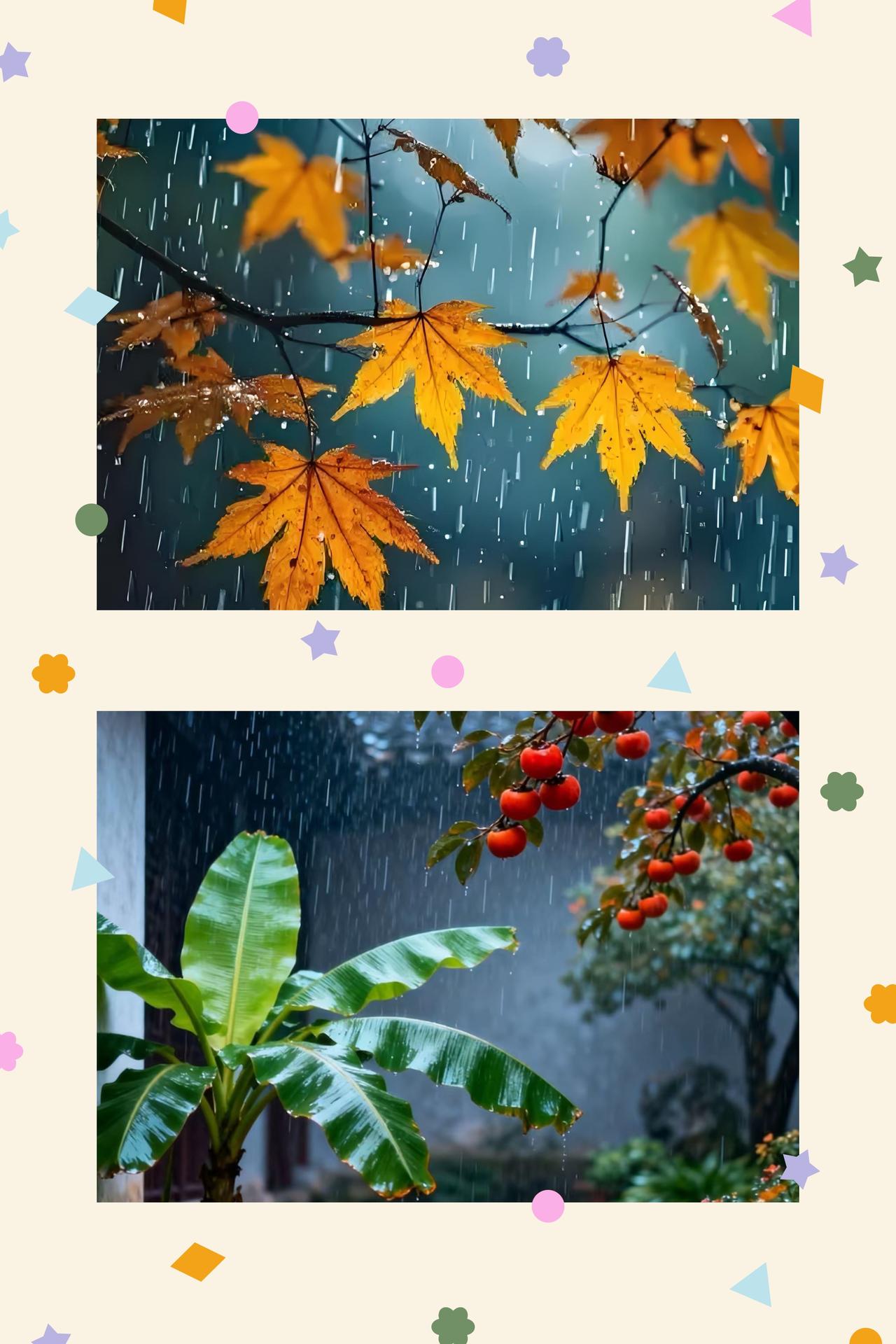 风淅雨纤，春愁漫半生
风淅淅，雨纤纤，檐角的雨丝斜斜垂落，如扯不断的愁绪，缠缠绵