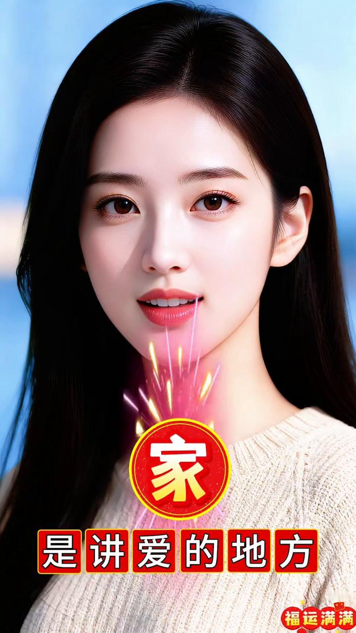 家是讲爱的地方。
终于把你盼来了，夫妻相处好不好就看这4句话，看完你会明白家为什