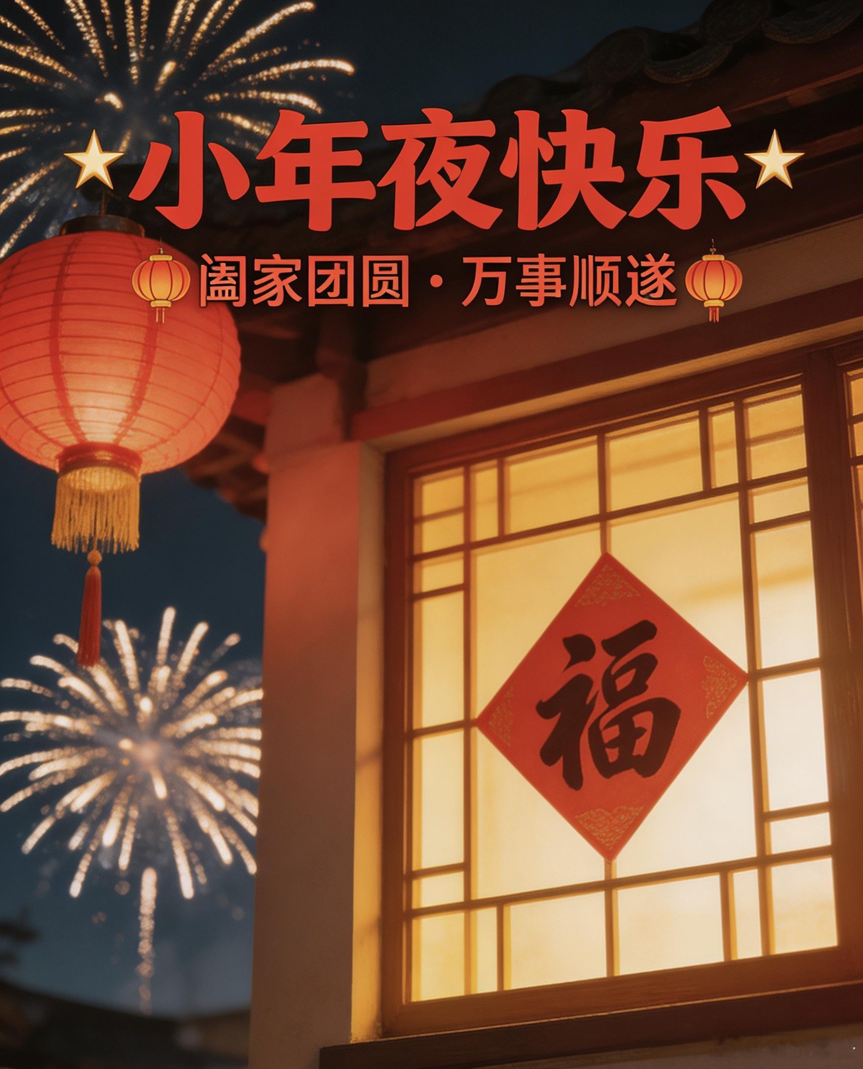 小年夜快乐！扫去旧岁尘埃，来年一马当先，万事马到成功！🐴🧹 湖州