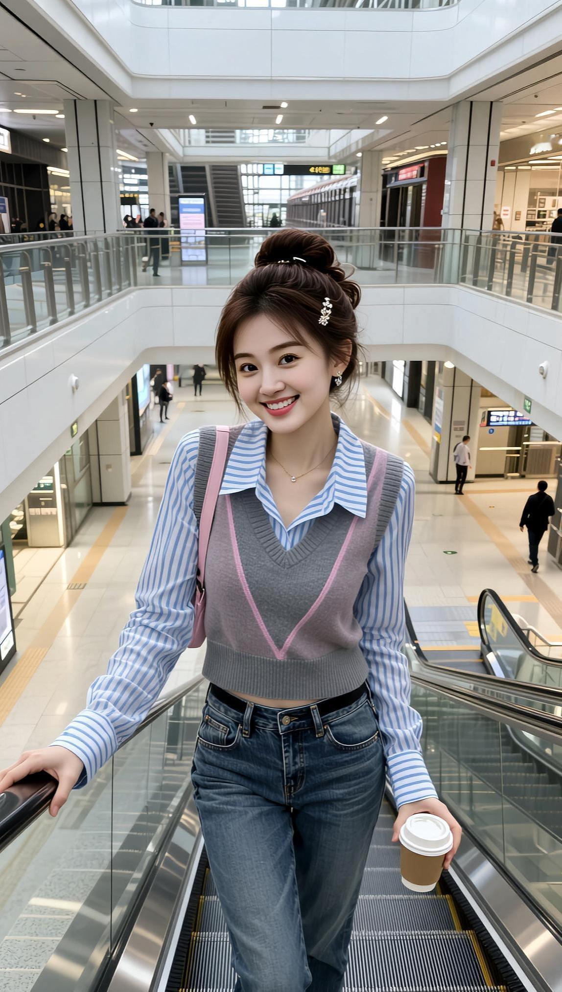 商场随拍 抖音ai创作