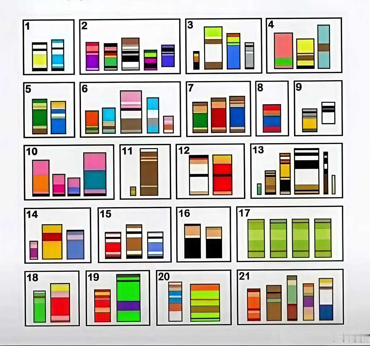 《猜角色》。现在这个挺火，看来看去我只看出了图4是海绵宝宝……