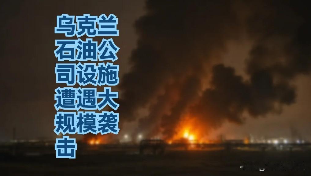 乌克兰石油公司设施遭遇大规模袭击

   据外媒报道乌克兰石油天然气公司当地时间