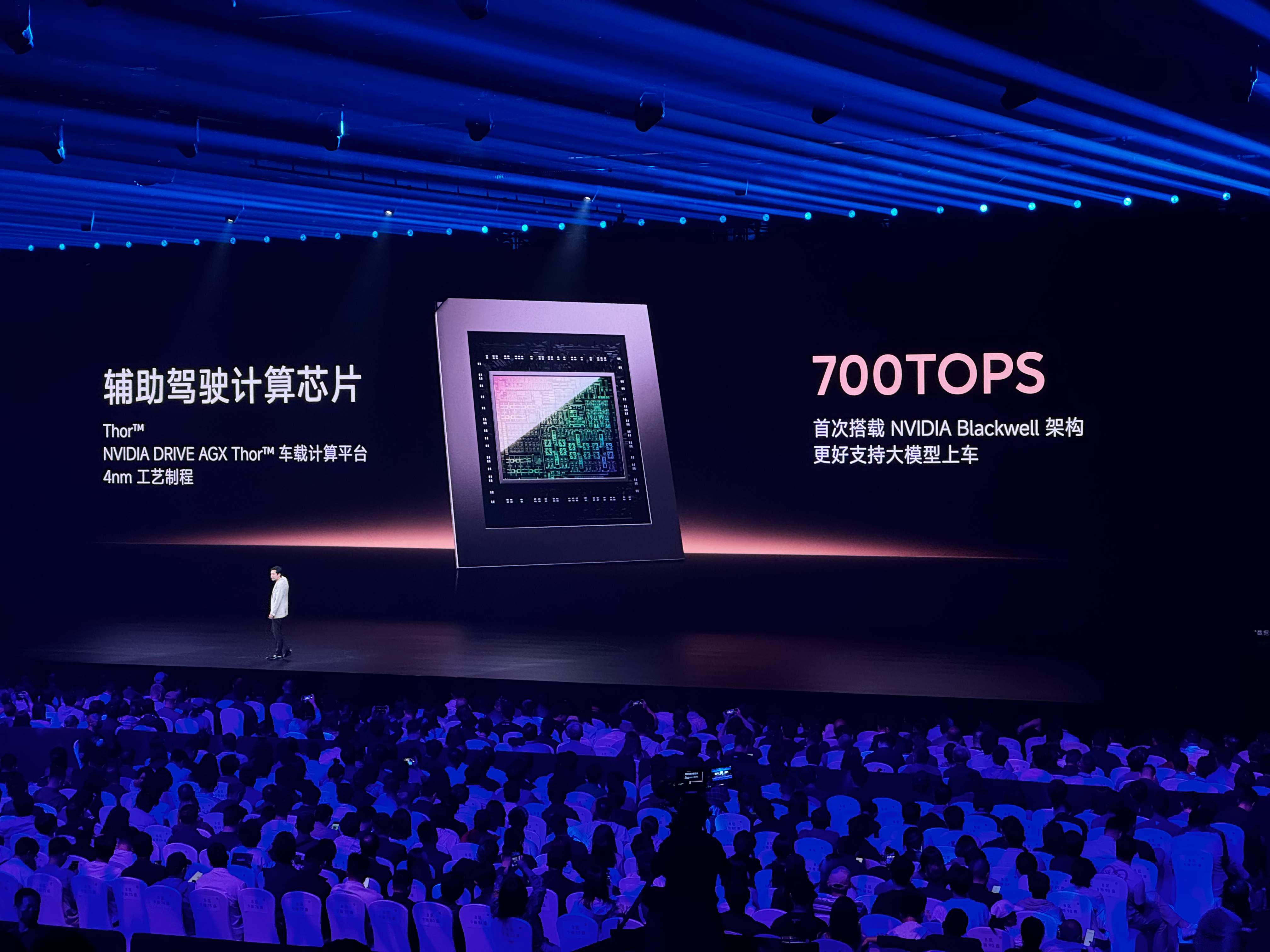 小米YU7的辅助驾驶也上了英伟达的Thor-U平台 700Tops算力激光雷达应