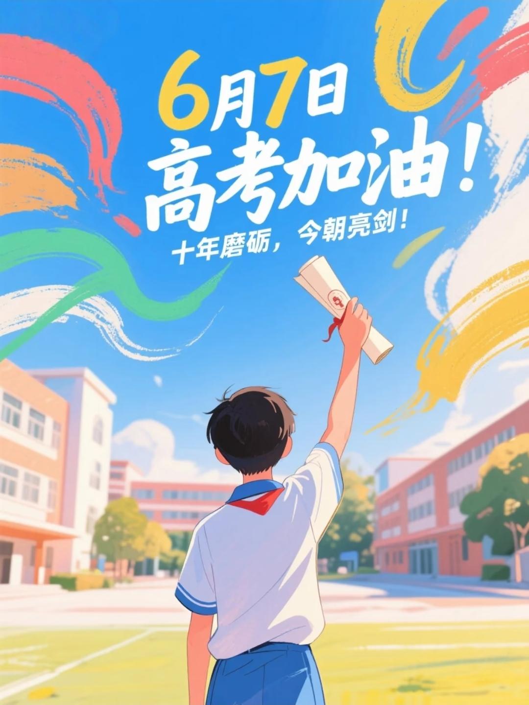 高考加油文案~
1. 🌻ˎˊ˗ 𝐘𝐞𝐞𝐞𝐞 ✌︎ ʺ̤ 🚤
愿你审