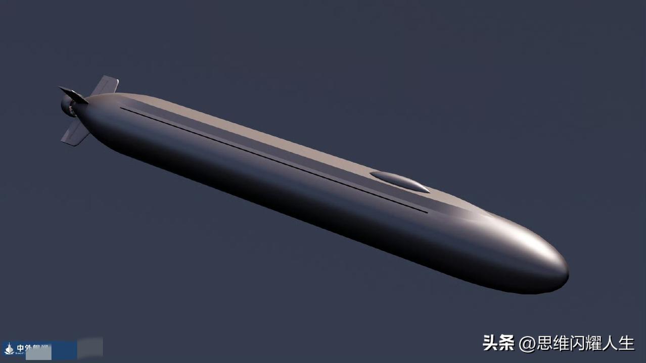 咱们这个人类发展史上打破常规的水下超级大黑鱼，这构型已经不能用西大那一套认知来形