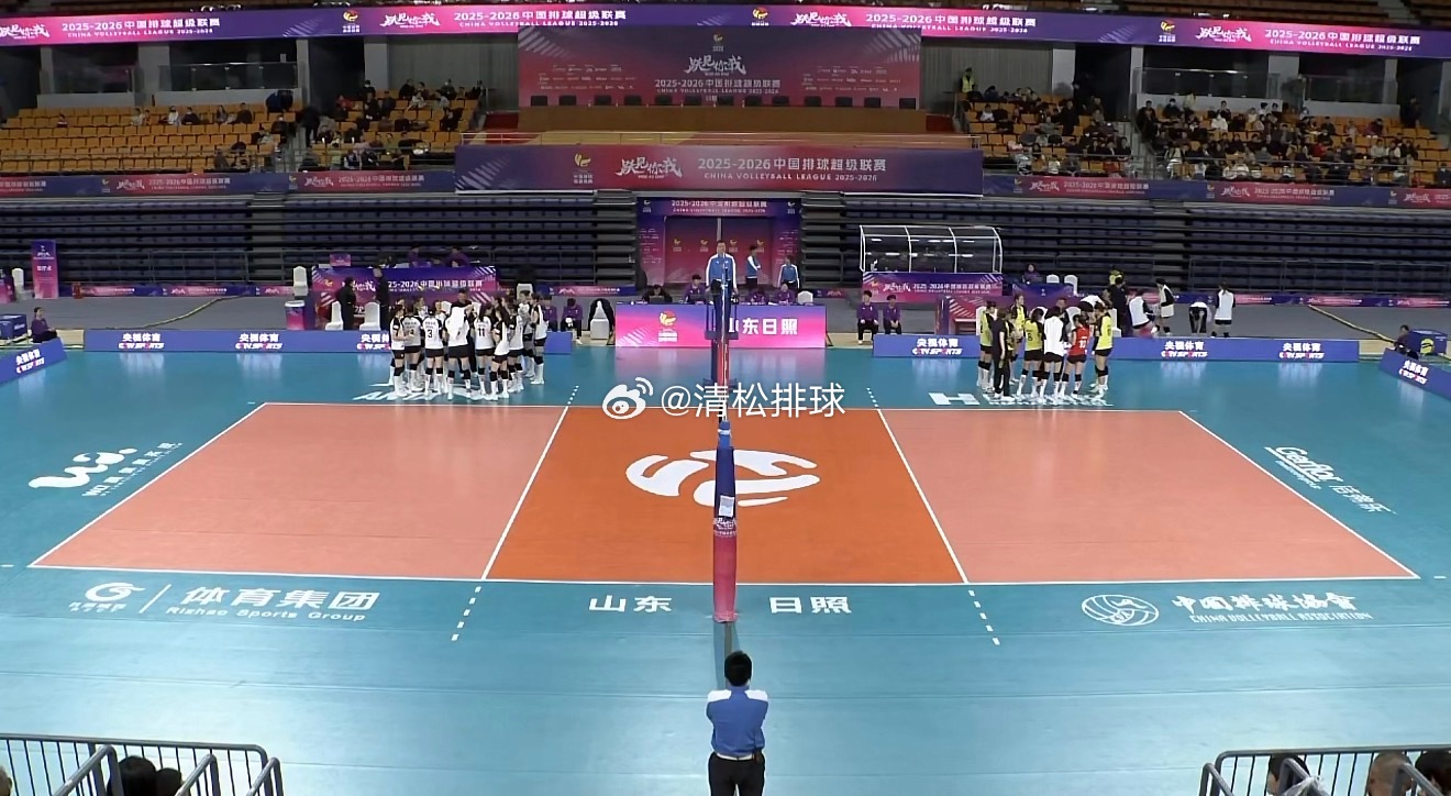 2025-2026中国女排超级联赛季后赛D组第17轮山东日照钢铁vs浙江西塘姚庄