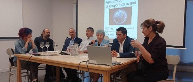 当北约扩军的鼓声越擂越响，马德里的一间会场里，却有人在喊停。伊朗、古巴、巴勒斯坦