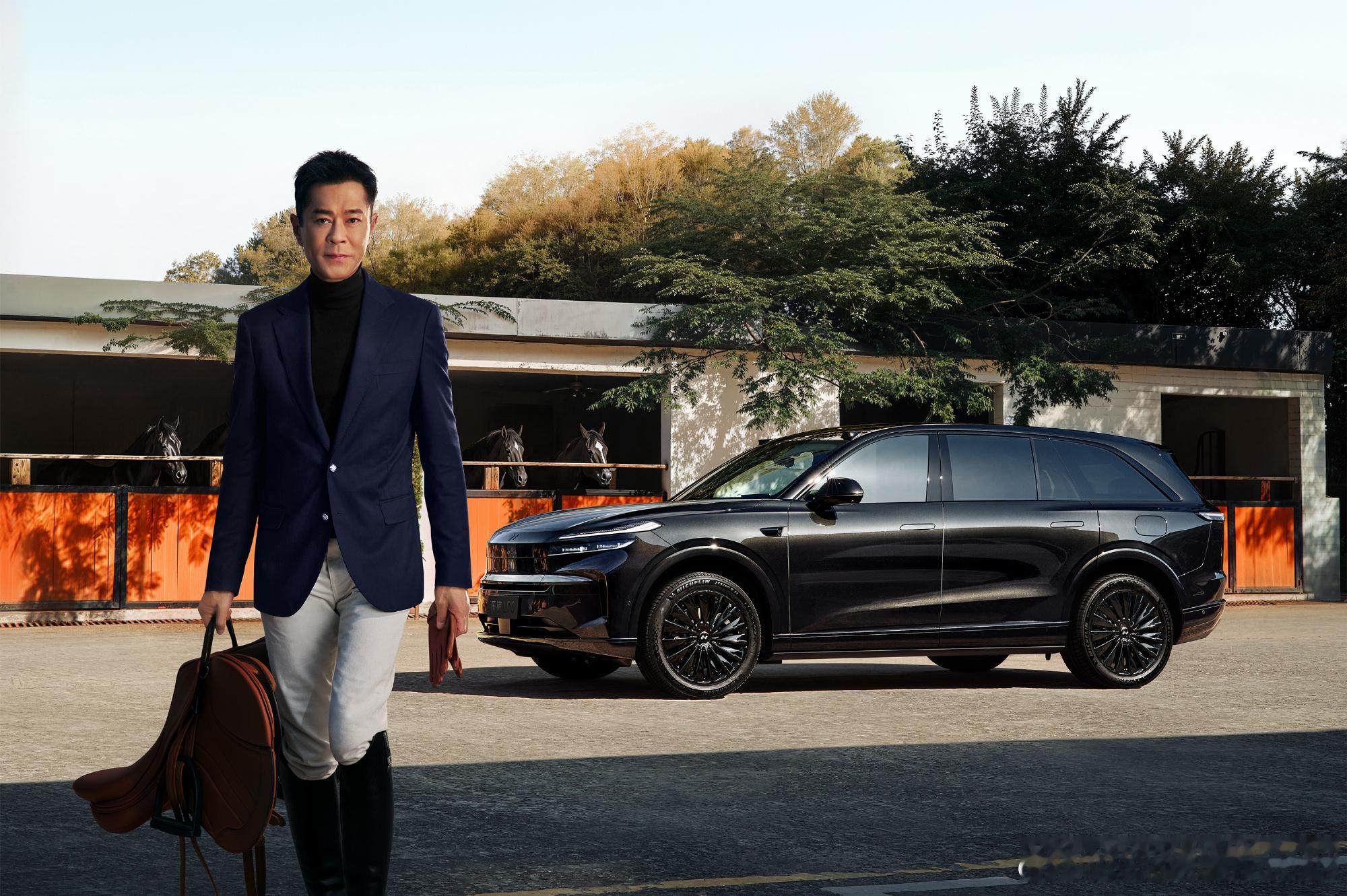 黑骑士“古天乐道”了！带着黑武士L90！明天去广州车展乐道展台，见古天乐✌️