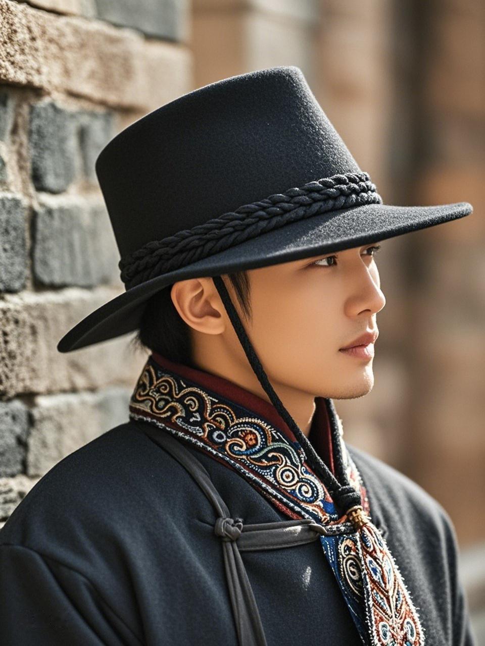 洪剑涛在浙江绍兴安昌古镇逛街，看中个帽子想试戴，老板一句“试一下5块钱”，直接把